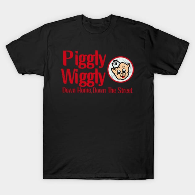 Piggly-Wiggly-Quotes T-Shirt by Distiramoth